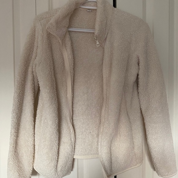 Uniqlo yarn fleece full zip jacket - Picture 2 of 2